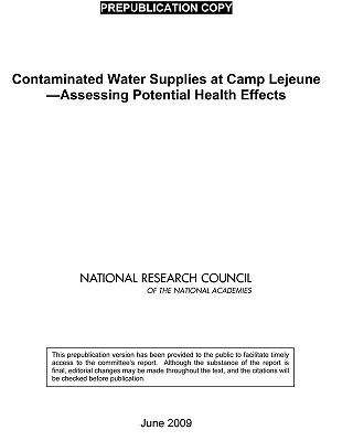 Book cover of Contaminated Water Supplies at Camp Lejeune: Assessing Potential Health Effects