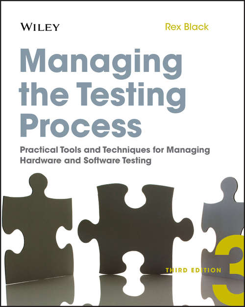 Book cover of Managing the Testing Process