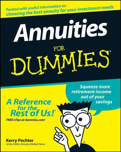 Book cover of Annuities For Dummies