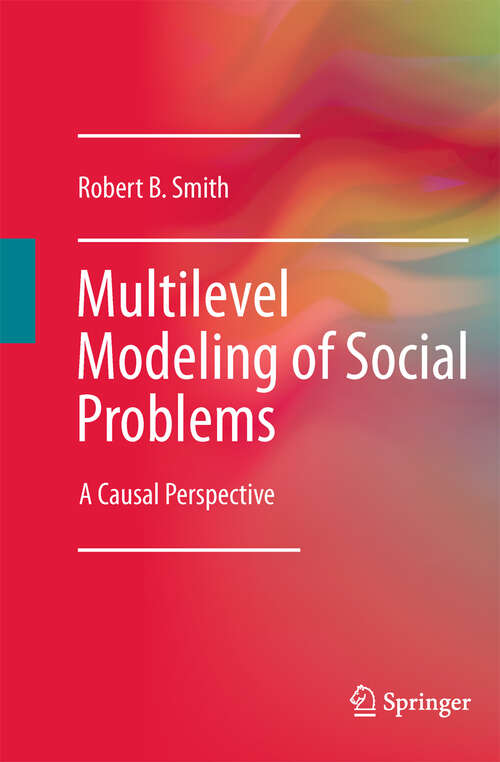 Book cover of Multilevel Modeling of Social Problems
