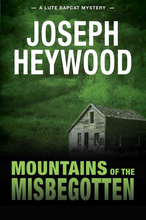 Book cover of Mountains of the Misbegotten: A Lute Bapcat Mystery