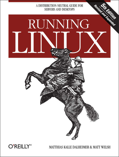 Book cover of Running Linux