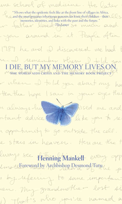 Book cover of I Die, but the Memory Lives on