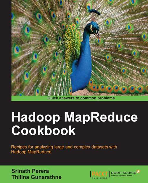Book cover of Hadoop MapReduce Cookbook