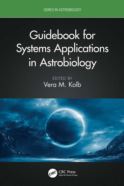 Book cover of Guidebook for Systems Applications in Astrobiology (Series in Astrobiology)