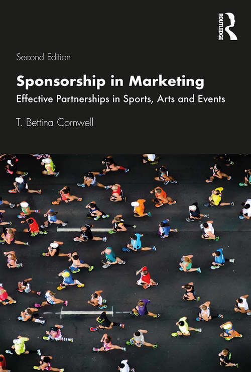 Book cover of Sponsorship in Marketing: Effective Partnerships in Sports, Arts and Events (2)