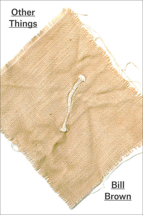Book cover of Other Things