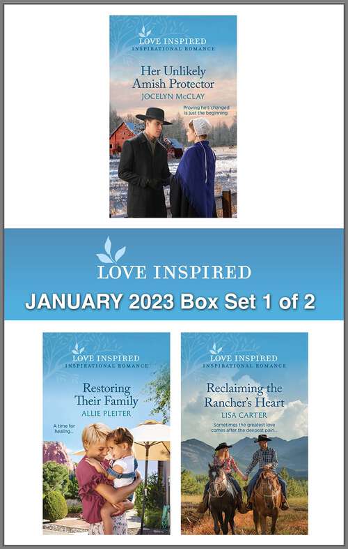 Book cover of Love Inspired January 2023 Box Set - 1 of 2: An Uplifting Inspirational Romance (Original)