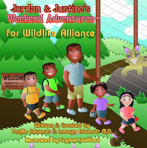 Book cover of Jordan & Justine's Weekend Adventures: Wildlife Parts 1 & 2