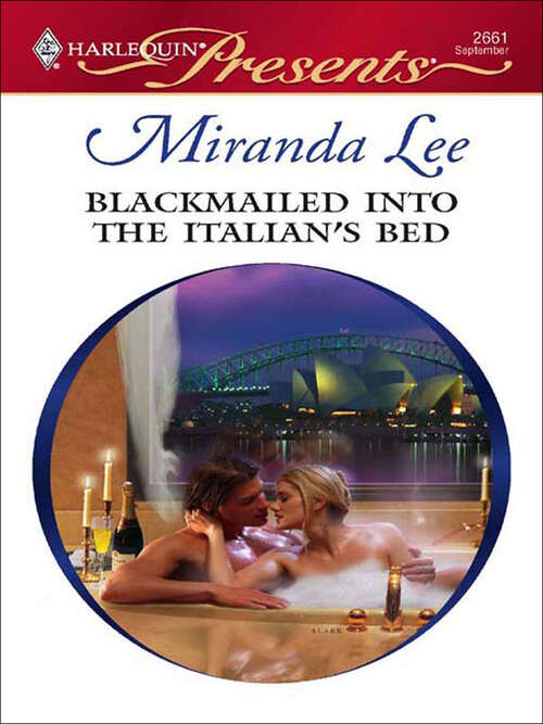 Book cover of Blackmailed into the Italian's Bed