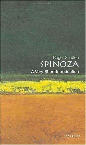 Book cover of Spinoza: A Very Short Introduction