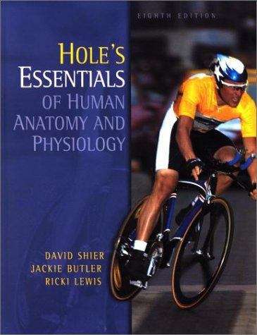 Book cover of Hole's Essentials of Human Anatomy and Physiology (8th edition)