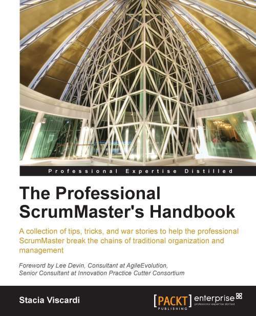 Book cover of The Professional ScrumMaster’s Handbook