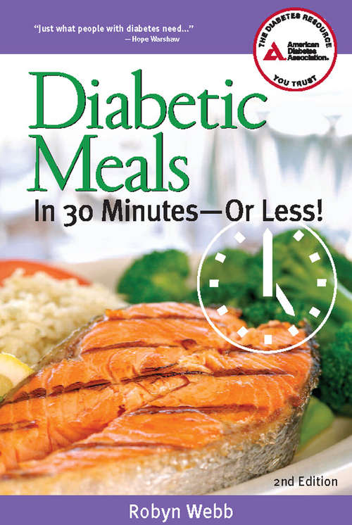 Book cover of Diabetic Meals in 30 Minutesor Less!