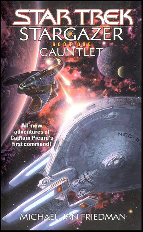 Book cover of Gauntlet: Gauntlet (Star Trek: Stargazer)
