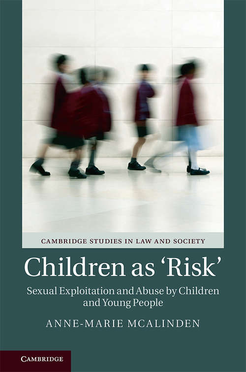 Children as ‘Risk': Sexual Exploitation and Abuse by Children and Young People (Cambridge Studies in Law and Society)