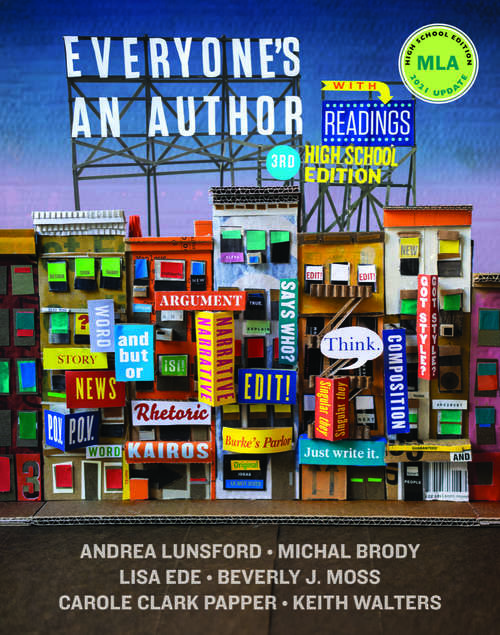 Everyone's an Author with Readings: 2021 MLA Update (Third High School Edition)