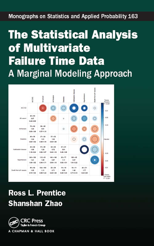 Book cover of The Statistical Analysis of Multivariate Failure Time Data: A Marginal Modeling Approach (Chapman & Hall/CRC Monographs on Statistics and Applied Probability #1)
