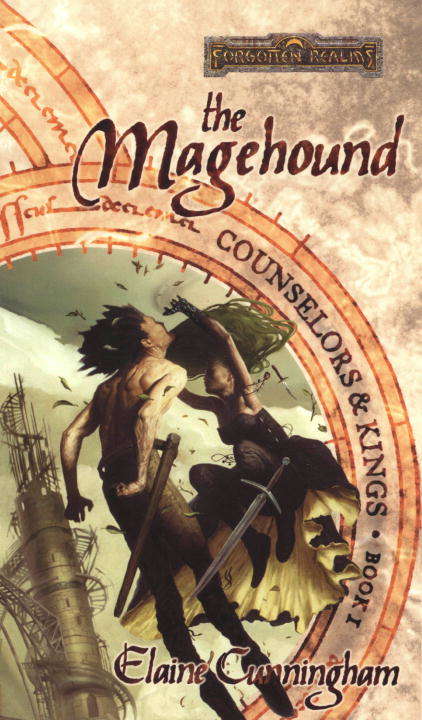 Book cover of The Magehound (Forgotten Realms: Counselors and Kings #1)