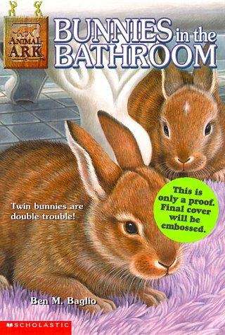 Book cover of Bunnies in the Bathroom (Animal Ark #15)