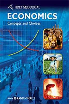 Book cover of Holt McDougal Economics, Concepts and Choices