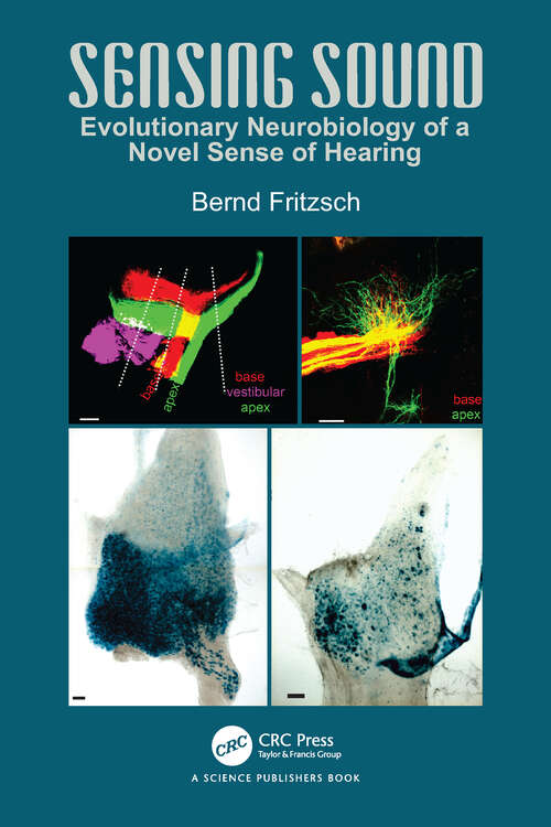 Book cover of Sensing Sound: Evolutionary Neurobiology of a Novel Sense of Hearing