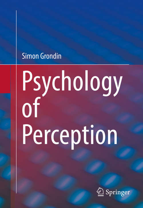 Book cover of Psychology of Perception