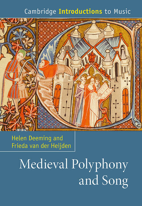 Book cover of Medieval Polyphony and Song (Cambridge Introductions to Music)