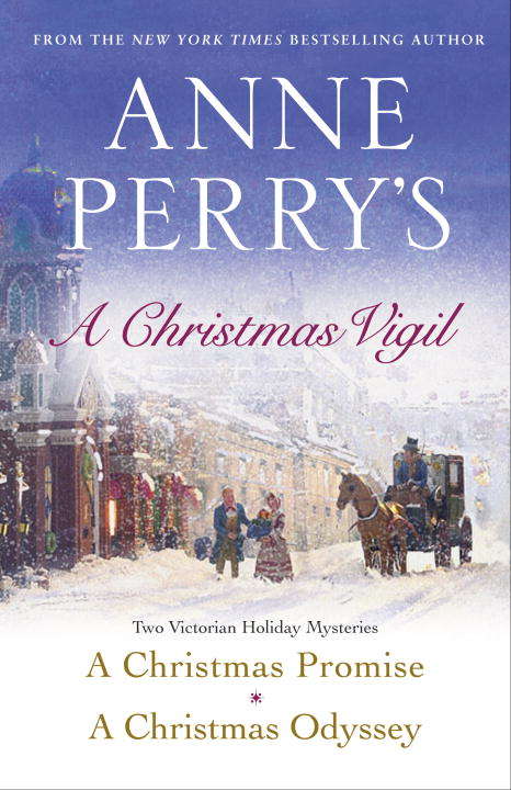 Book cover of Anne Perry's Christmas Vigil