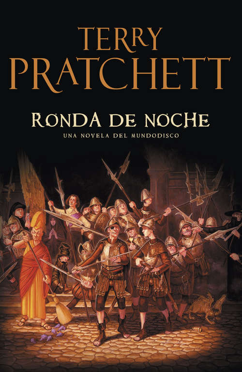 Book cover of Ronda de noche (Mundodisco #29)