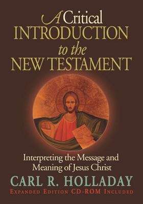 Book cover of A Critical Introduction to the New Testament
