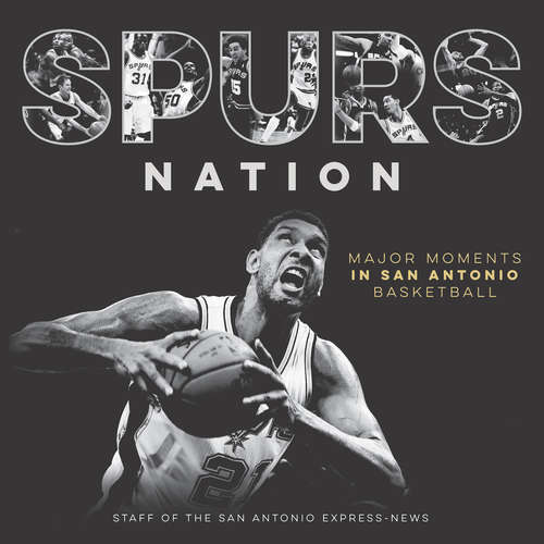 Book cover of Spurs Nation: Major Moments in San Antonio Basketball