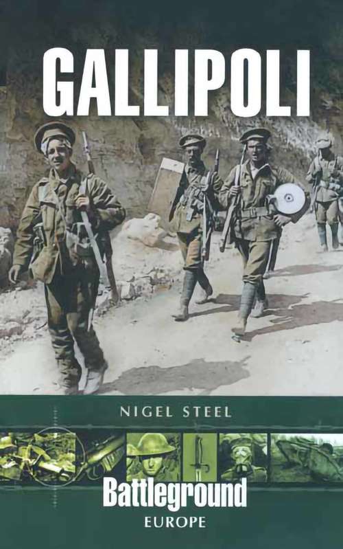 Book cover of Gallipoli: The Ottoman Campaign (Battleground Europe)