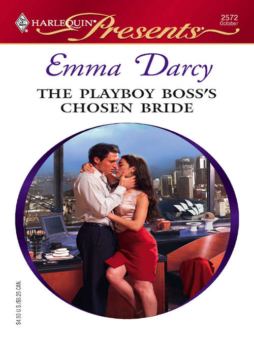 Book cover of The Playboy Bosss Chosen Bride