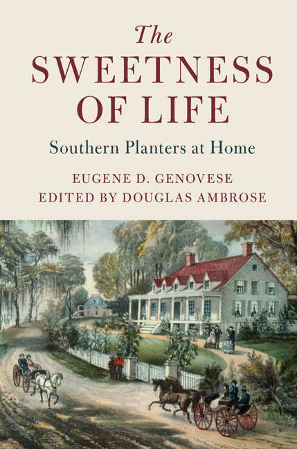 Book cover of Cambridge Studies on the American South: Southern Planters at Home (Cambridge Studies on the American South)