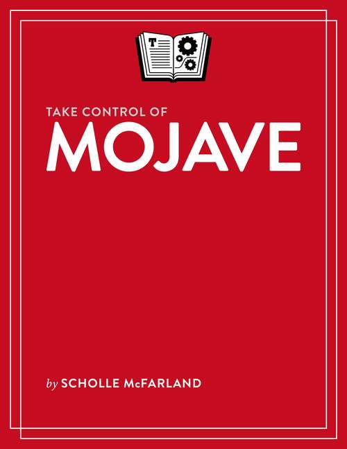 Book cover of Take Control of Mojave