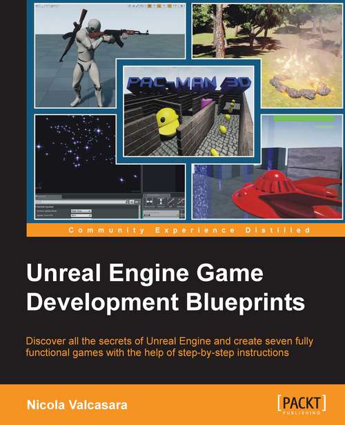 Book cover of Unreal Engine Game Development Blueprints