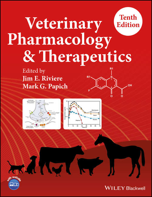 Book cover of Veterinary Pharmacology and Therapeutics