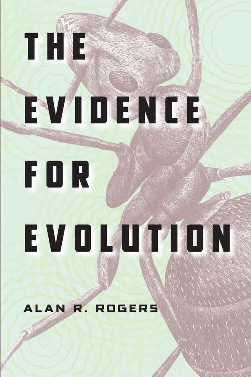 Book cover of The Evidence for Evolution
