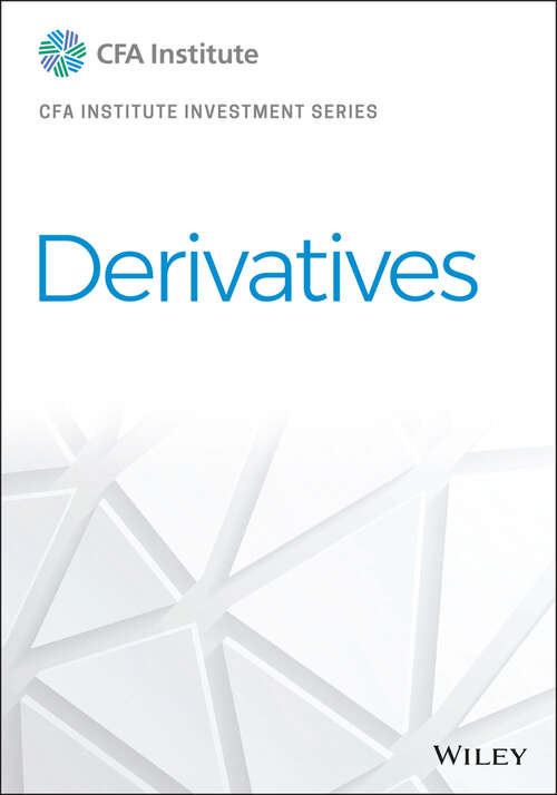 Book cover of Derivatives (2) (CFA Institute Investment Series)