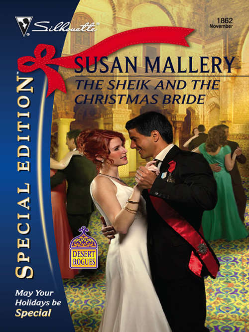 Book cover of The Sheik and the Christmas Bride