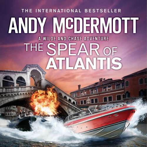 Book cover of The Spear of Atlantis (Wilde/Chase #14)