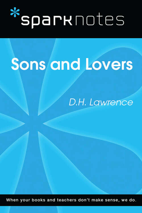 Book cover of Sons and Lovers (SparkNotes Literature Guide Series)