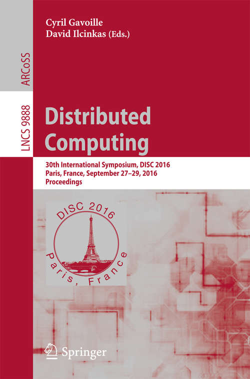 Book cover of Distributed Computing