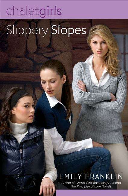 Book cover of Slippery Slopes: Chalet Girls