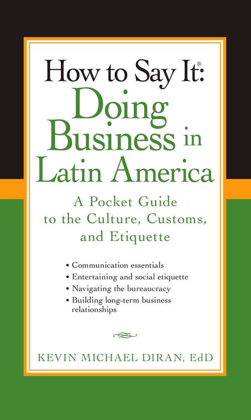 Book cover of How to Say It: Doing Business in Latin America