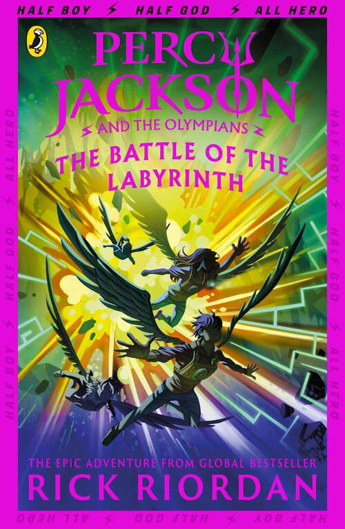 Book cover of Percy Jackson and the Battle of the Labyrinth (Percy Jackson #4)