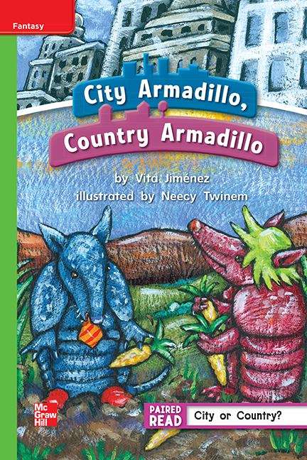 Book cover of City Armadillo, Country Armadillo [Beyond Level, Grade 1]