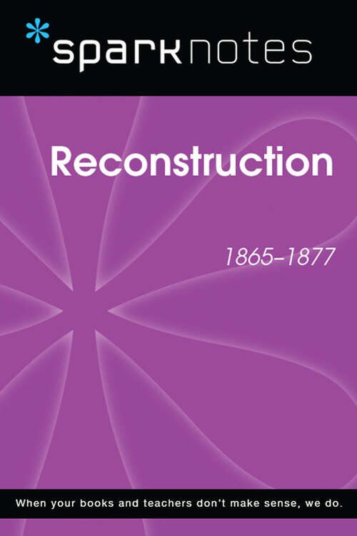 Book cover of Reconstruction (SparkNotes History Notes)