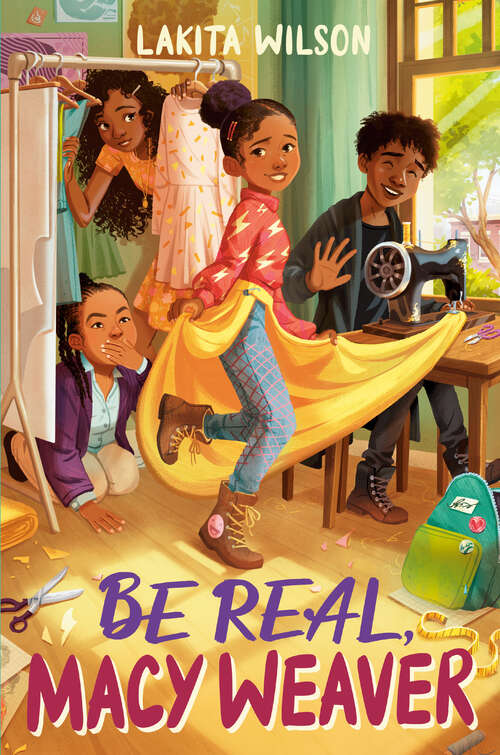 Book cover of Be Real, Macy Weaver